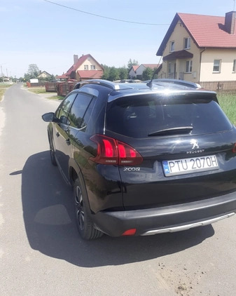 Peugeot 2008 cena 43500 przebieg: 193400, rok produkcji 2017 z Ujście małe 56